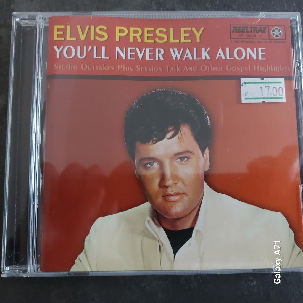 CD Elvis Presley - You' ll Never Walk Alone, Ophalen of Verzenden, Zo goed als nieuw