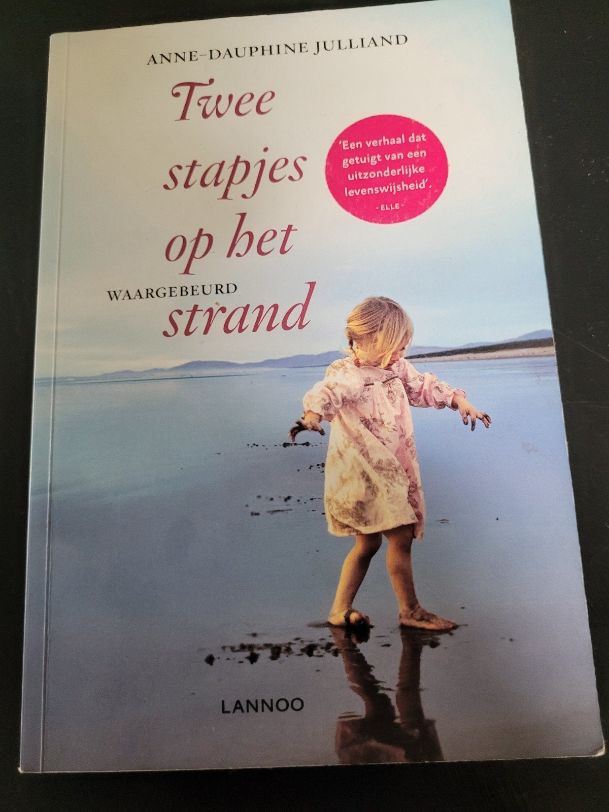 Anne-Dauphine Julliand - Twee stapjes op het strand, Boeken, Ophalen of Verzenden, Zo goed als nieuw, Anne-Dauphine Julliand