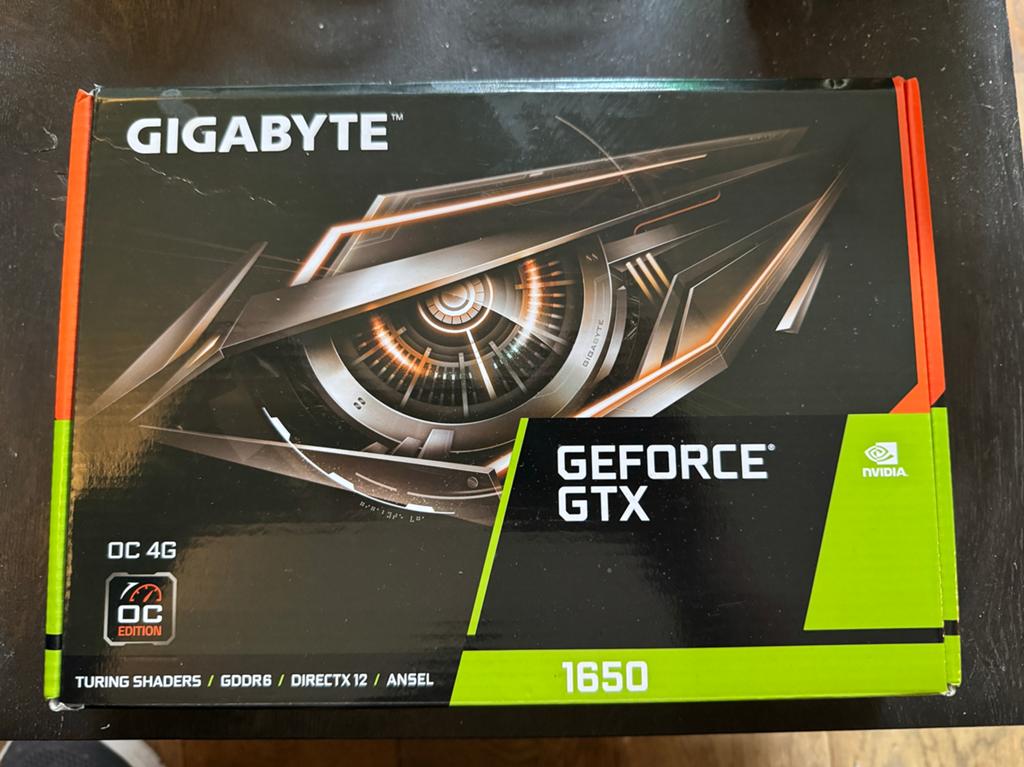 GIGABYTE GEFORCE 1650 GTX OC 4G, Computers en Software, Videokaarten, Ophalen, PCI-Express 3, GDDR6, HDMI