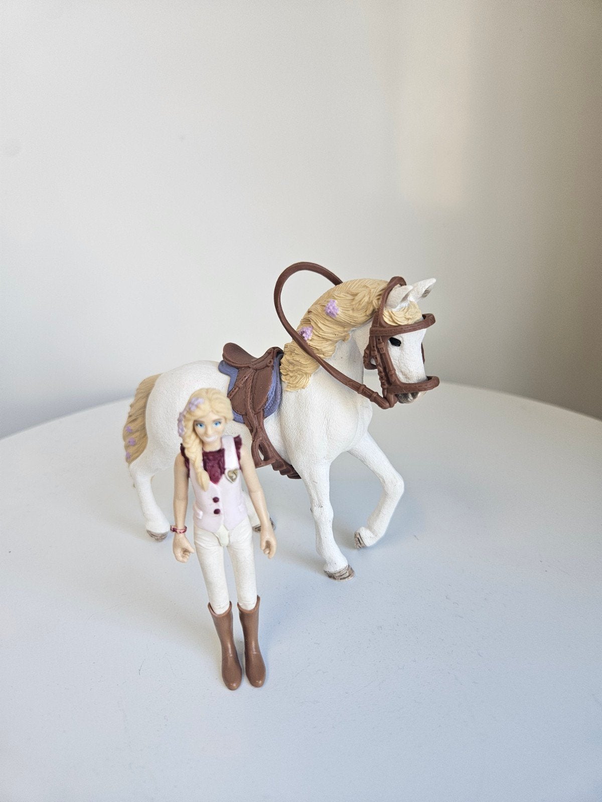 Schleich paard met ruiter, Ophalen of Verzenden