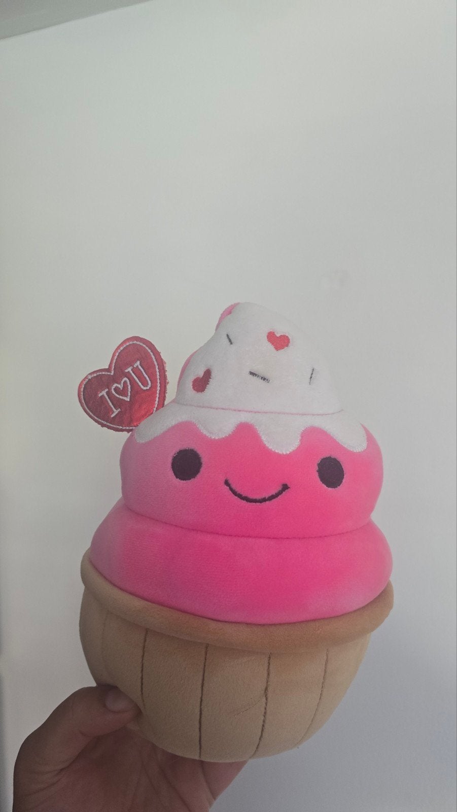 Roze cupcake knuffel Kawaii, Overige merken, Overige karakters, Overige typen, Ophalen of Verzenden