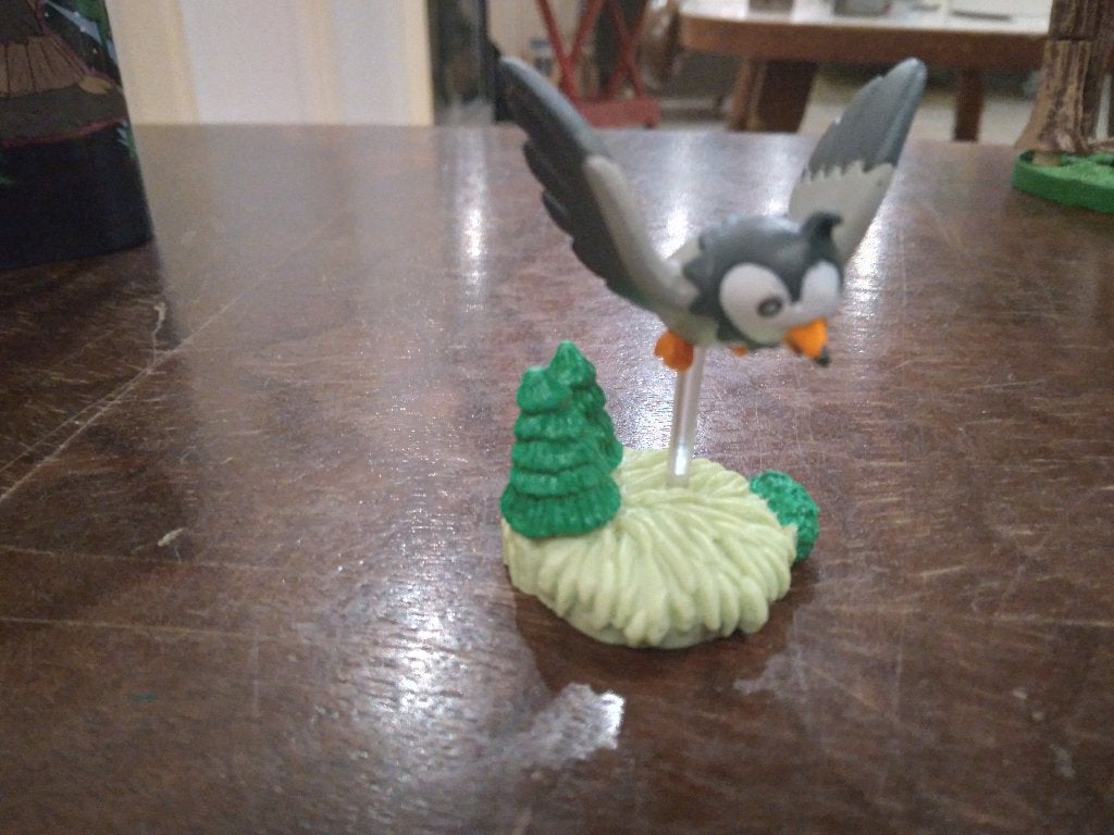 Pokemon Starly figuur, Ophalen of Verzenden, Zo goed als nieuw