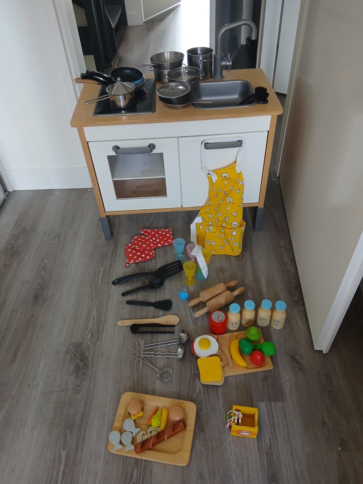 Ikea duktig keukentje, Ophalen, Gebruikt, Hout, Speelkeuken