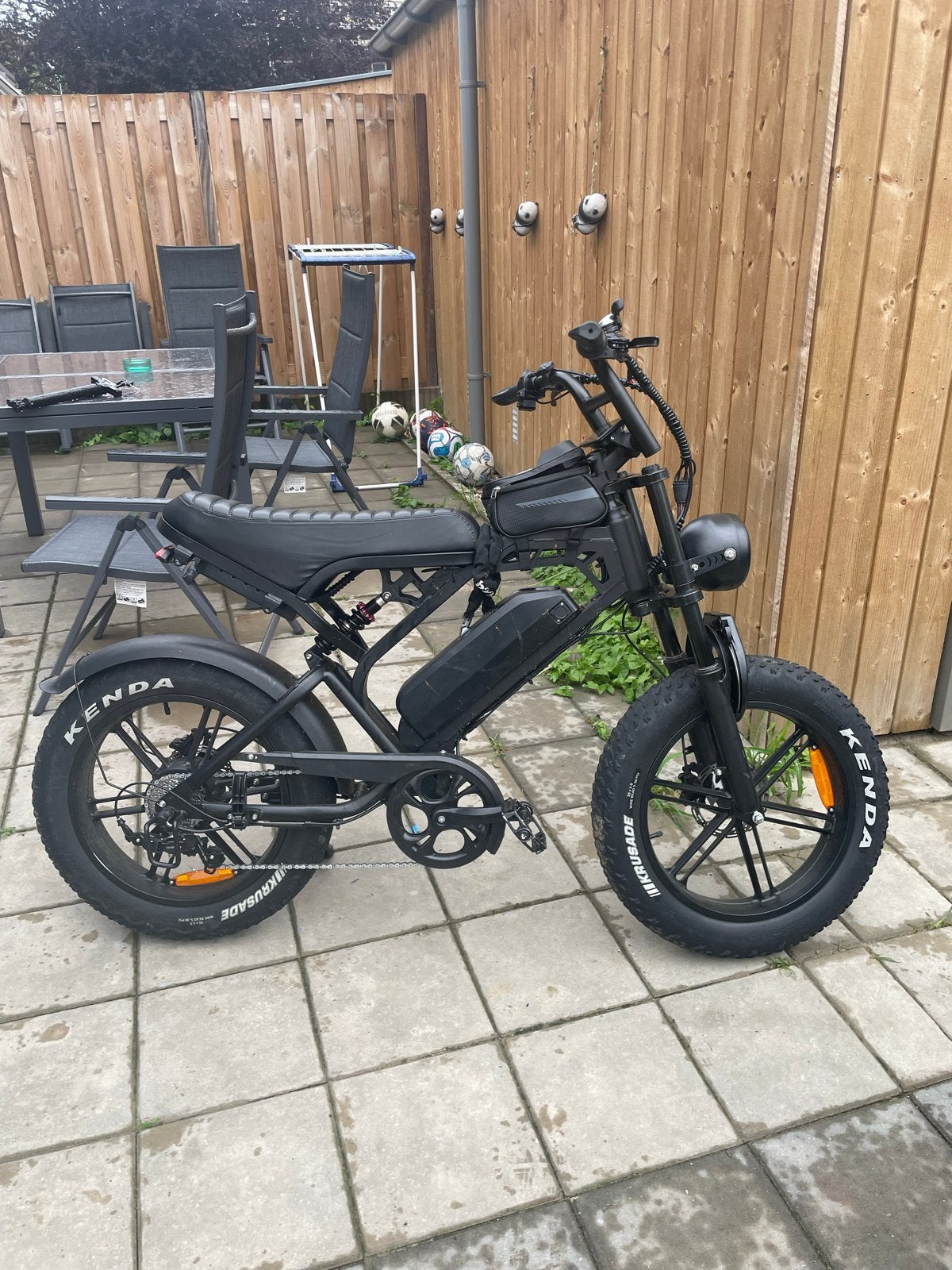 Stoere Fatbike (ook teruil tegen game pc), Gebruikt, 51 tot 55 cm, 50 km per accu of meer, Ophalen