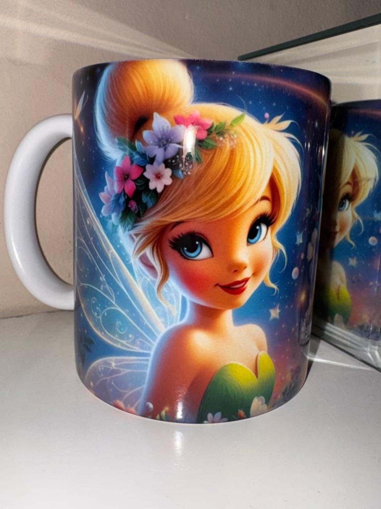Nieuwe Tinkerbell mok - Disney Peter Pan, Keramiek, Nieuw, Ophalen of Verzenden, Overige stijlen