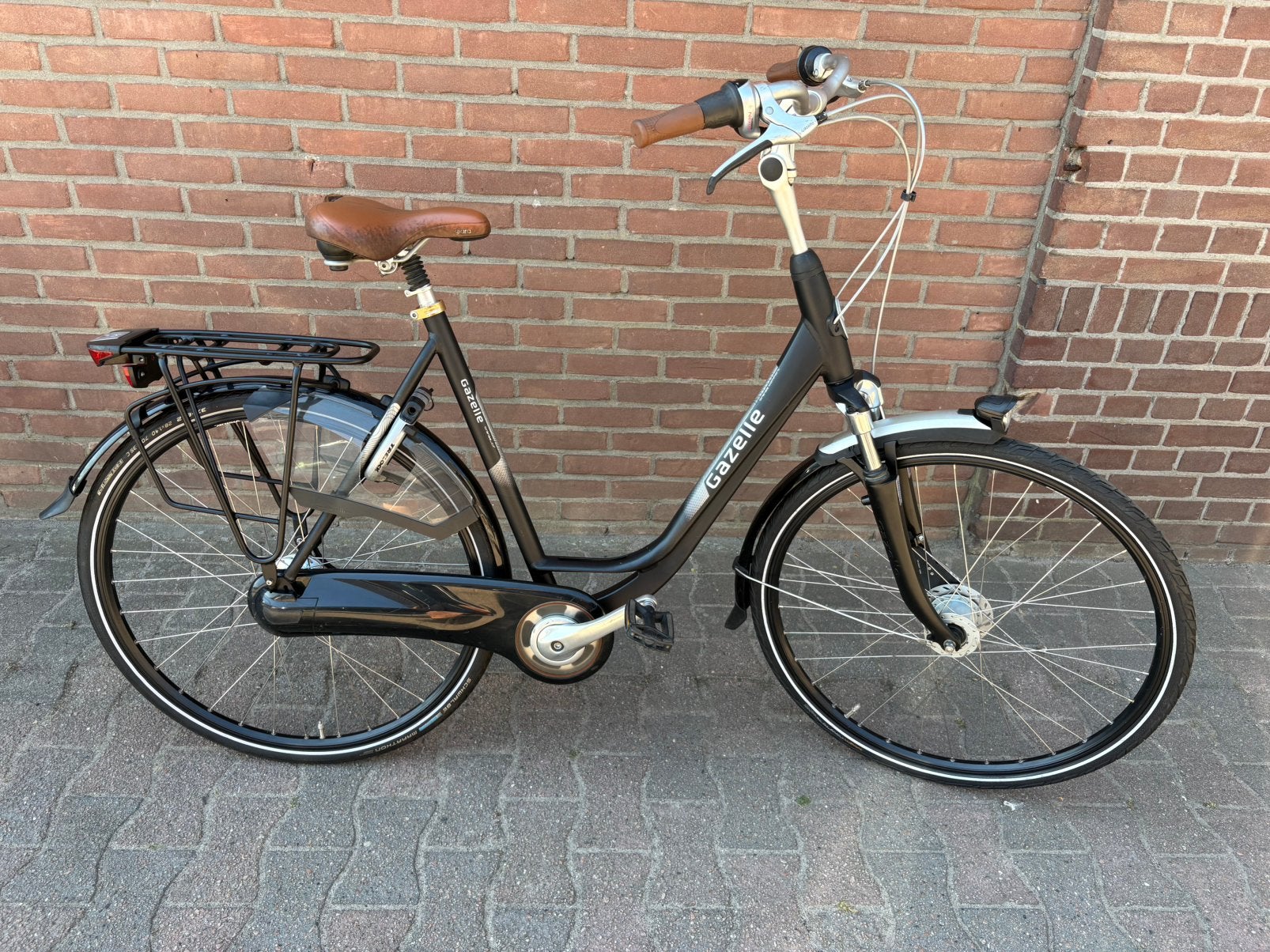 Super mooie Gazelle Orange C7+ damesfiets 57cm 7versn, Ophalen, Minder dan 10 versnellingen, 56 cm of meer, Zo goed als nieuw