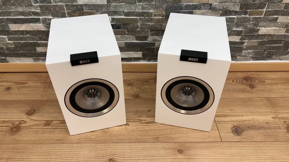 KEF R100 wit, Audio, Tv en Foto, Luidsprekers, Ophalen of Verzenden, Zo goed als nieuw