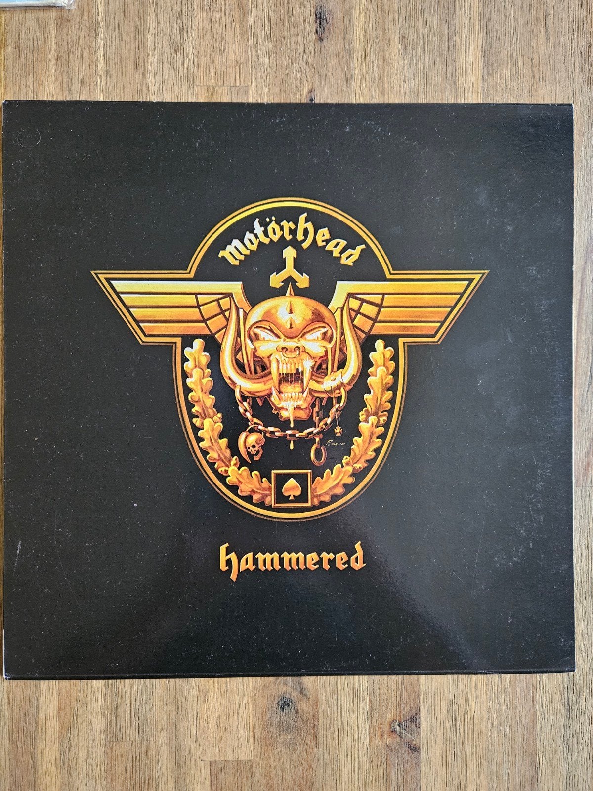 Lp Motörhead - Hammered, LP, Heavy metal, Ophalen of Verzenden, Zo goed als nieuw