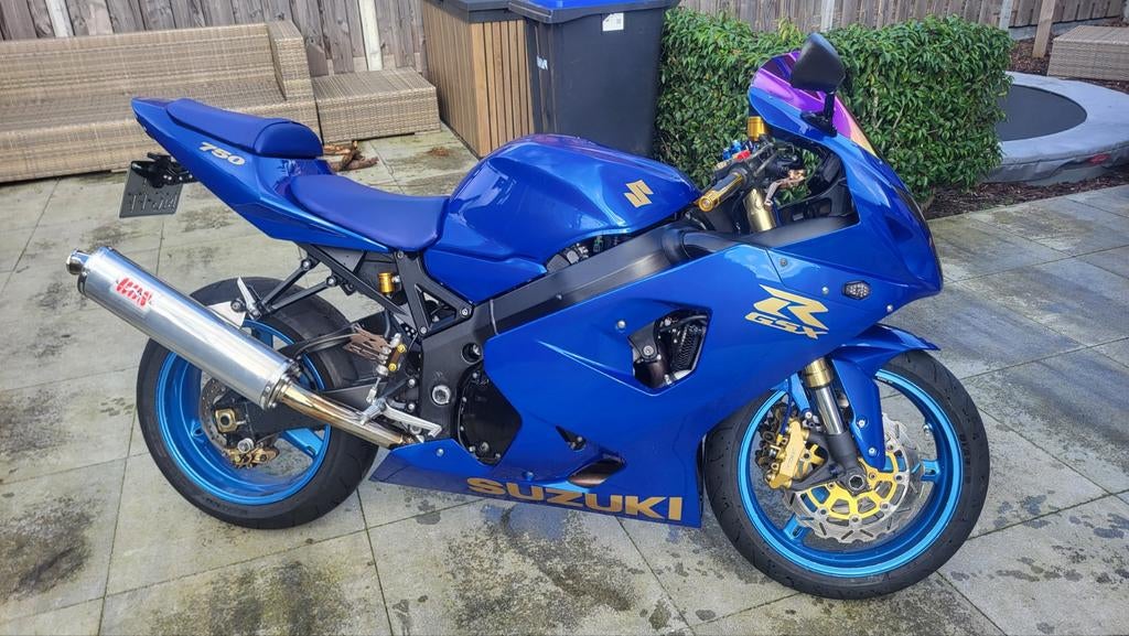 Nette Suzuki GSX-R 750 K5 20th Anniversary 34dkm, Motoren, Motoren | Suzuki, Sportuitlaat, 750 cc, Occasion, 4 cilinders