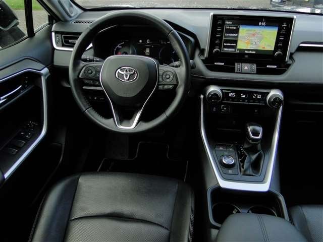 Toyota RAV4 2.5 Hybrid AWD Executive Premium Pack . Leer . T, Auto's, Toyota, Gebruikt, 4 cilinders, Bedrijf, Rav4