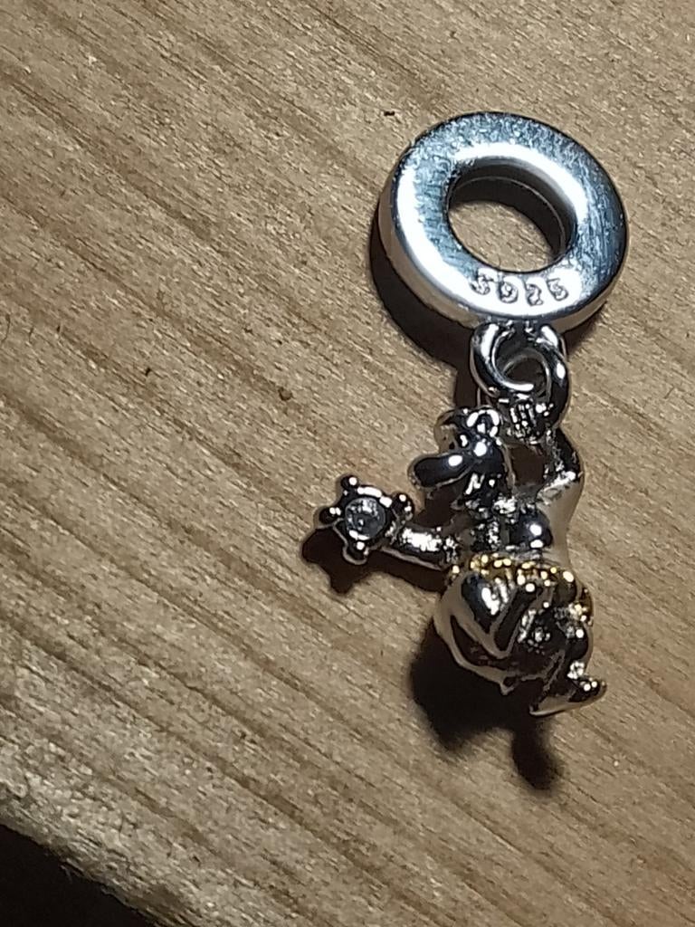 Zilveren bedel voor bedelarmband Baloe, Ophalen of Verzenden
