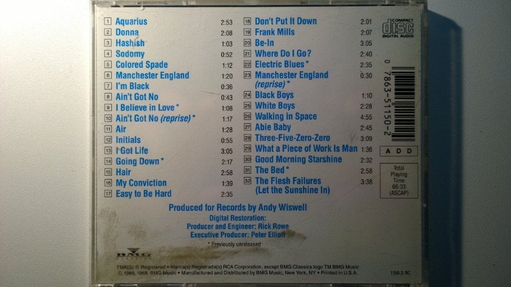 Hair (The Original Broadway Cast Recording), Ophalen of Verzenden, Zo goed als nieuw