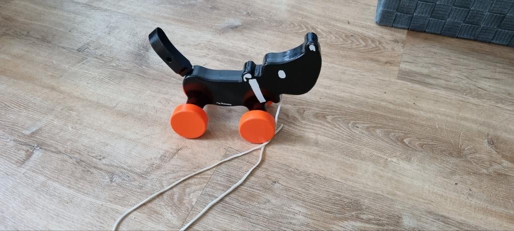 Houten trekspeeltje Takkie, Ophalen of Verzenden, Gebruikt, Jongen of Meisje
