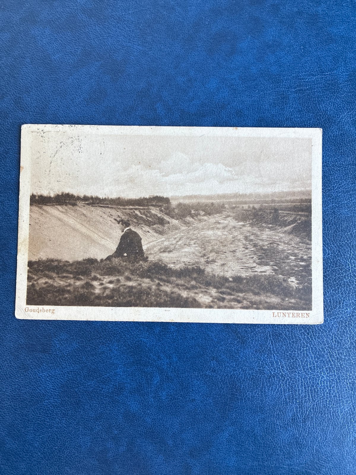 Oude Ansichtkaart Goudsberg Lunteren 1927, Ophalen of Verzenden, 1920 tot 1940, Gelopen, Gelderland
