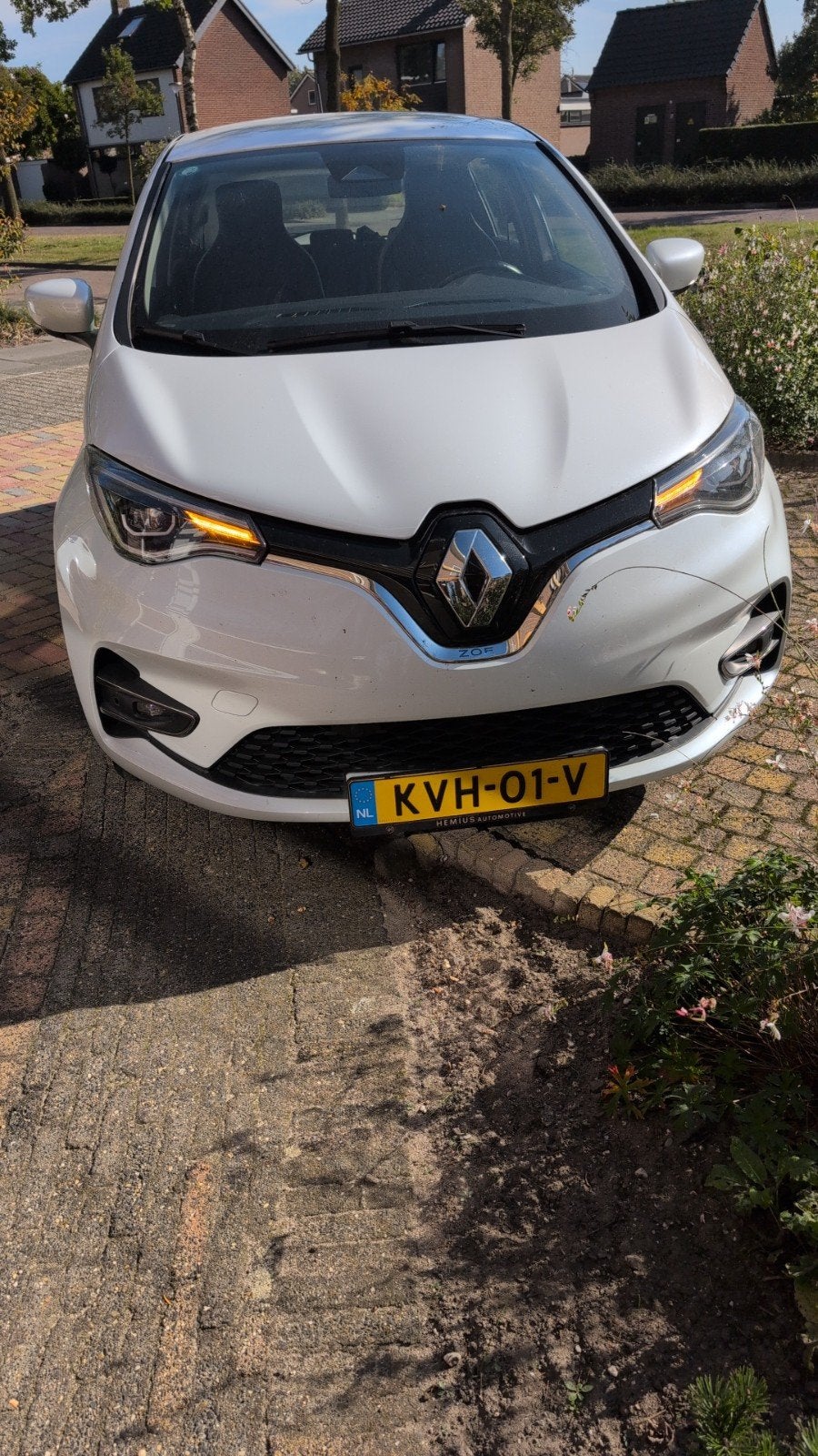 Renault ZOE R110 Experience ZE.52kwh Koopaccu 2020 CCS, Dealer onderhouden, Wit, ZOE, Geïmporteerd