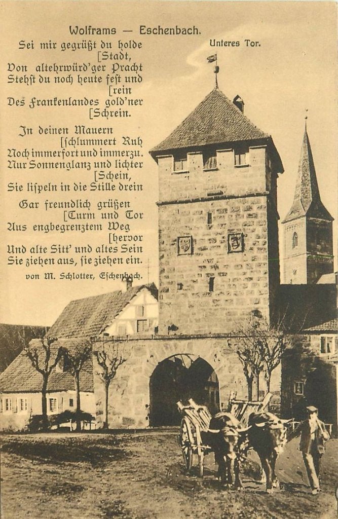 379-044-009 Wolframs Eschenbach, Verzenden, Voor 1920, Duitsland