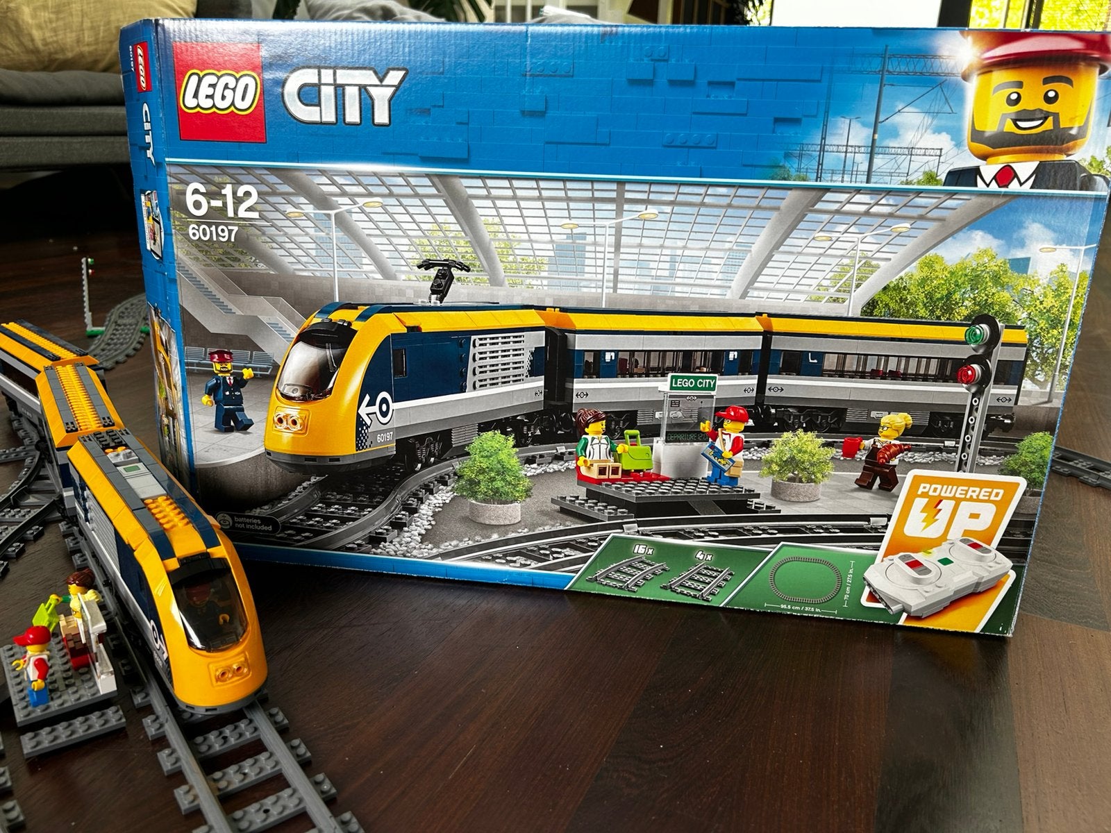 Lego City 60197 Trein (goed lezen), Ophalen of Verzenden, Zo goed als nieuw