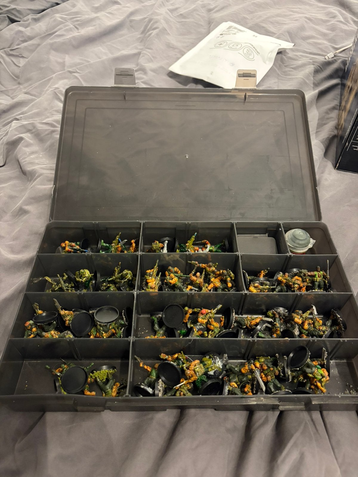 Warhammer 40k astra militarum plastic catachans, Gebruikt, Figuurtje(s), Ophalen of Verzenden, Warhammer 40000