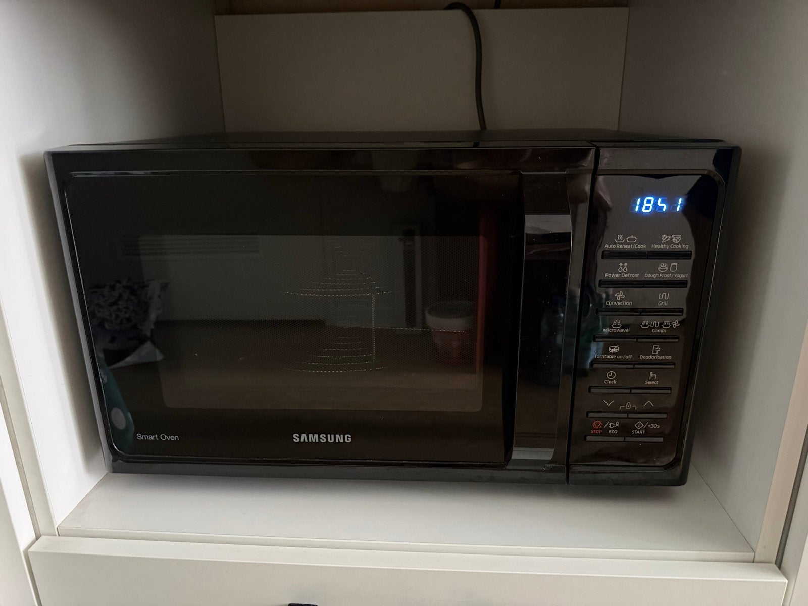 Samsung Smart Oven Combimagnetron - Zo goed als nieuw, Witgoed en Apparatuur, Magnetrons, Ophalen, Combimagnetron, Grill, Zo goed als nieuw