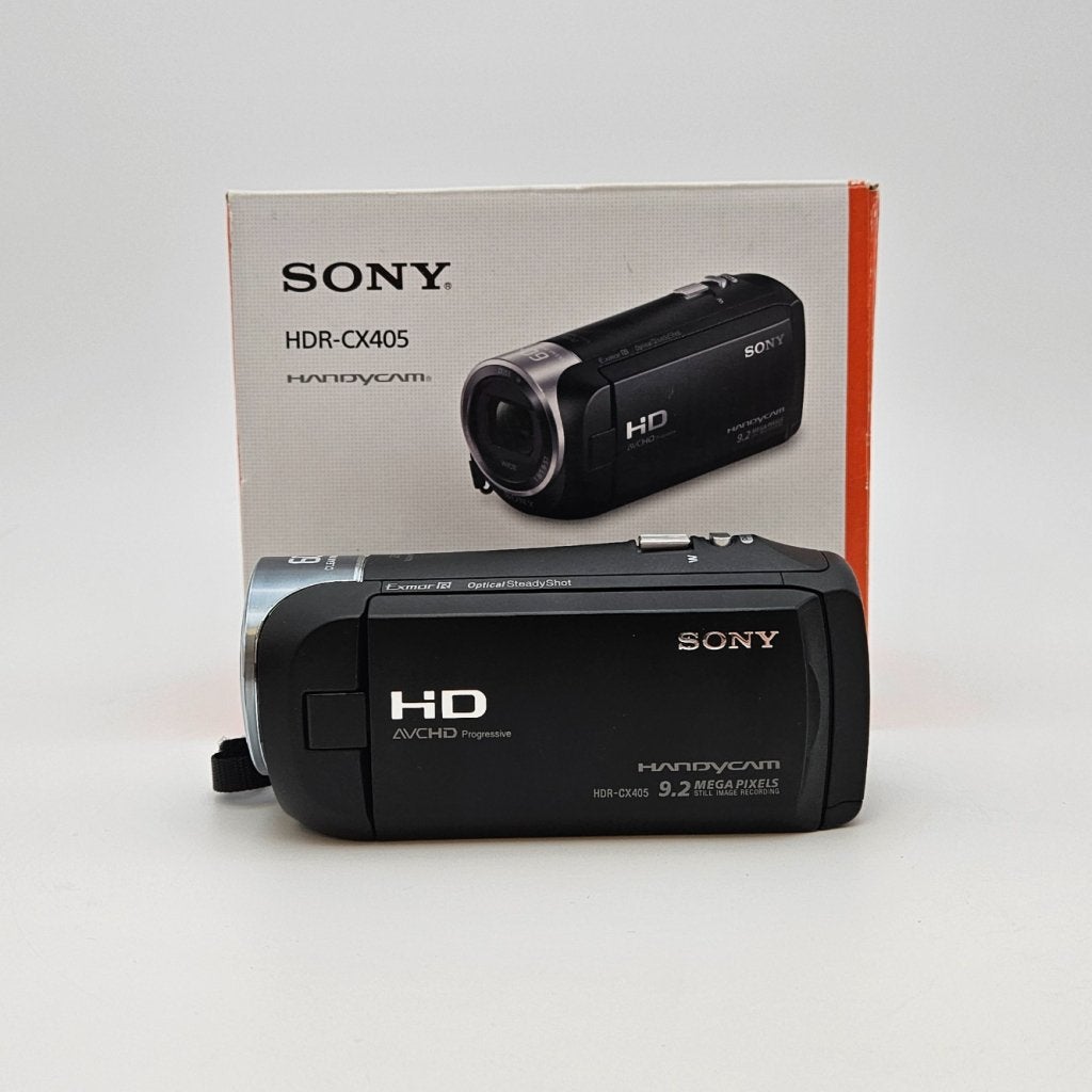 Sony HDR-CX405 HD Handycam Compleet in Zeer Nette Staat, Audio, Tv en Foto, Videocamera's Digitaal, Sony, Zo goed als nieuw, Support@sony.com