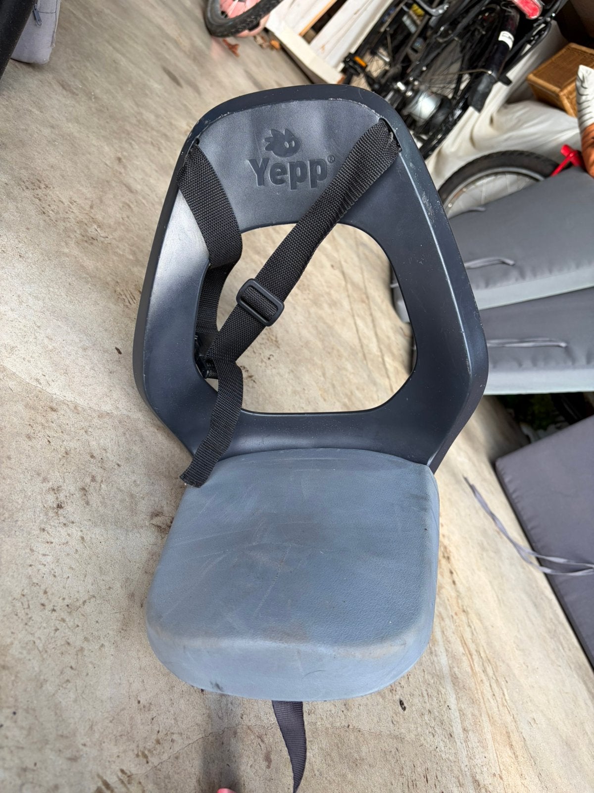 Yepp achterstoel +5, Fietsen en Brommers, Ophalen, Gebruikt, 15 t/m 36 kg, Achterzitje