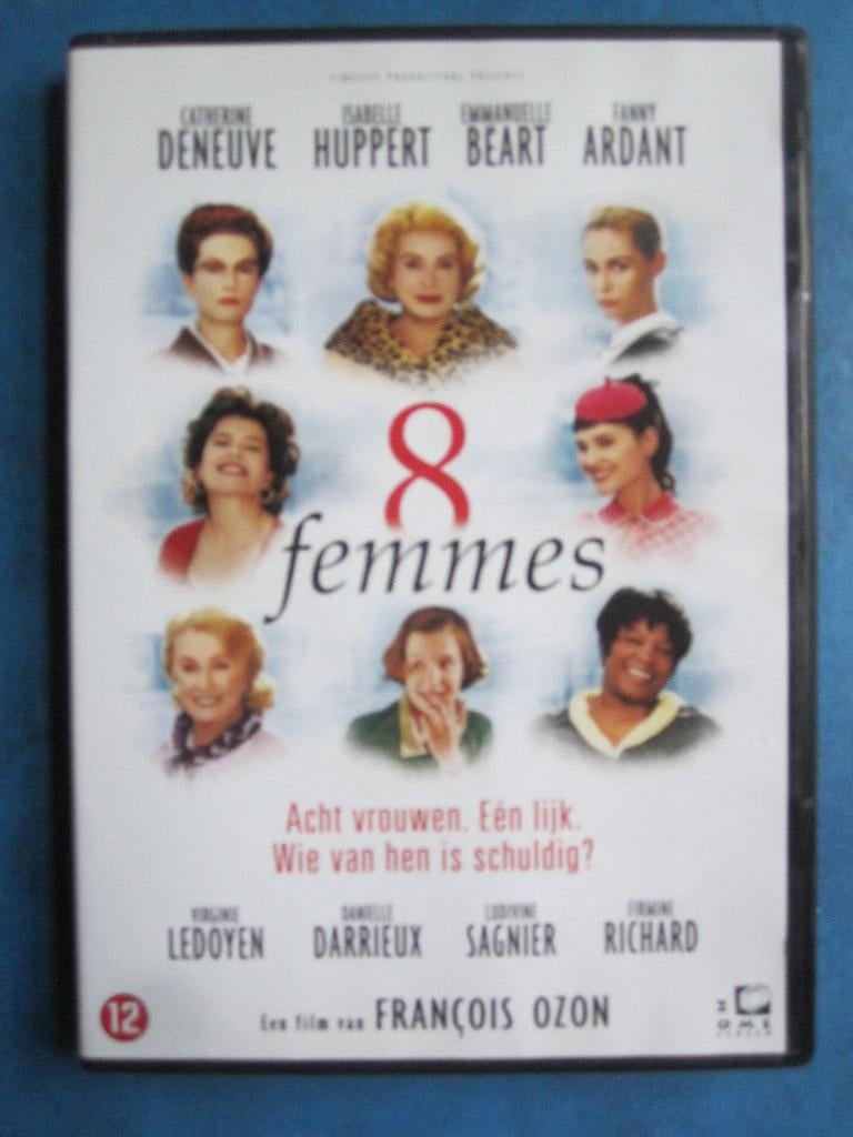 8 Femmes (2002), Vanaf 12 jaar, Ophalen of Verzenden, Zo goed als nieuw, Drama