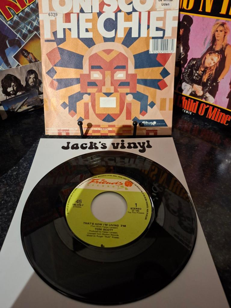 Toni Scott - the chief  (Single) 1989, Fotohoes, Ophalen of Verzenden, Gebruikt, 7 inch