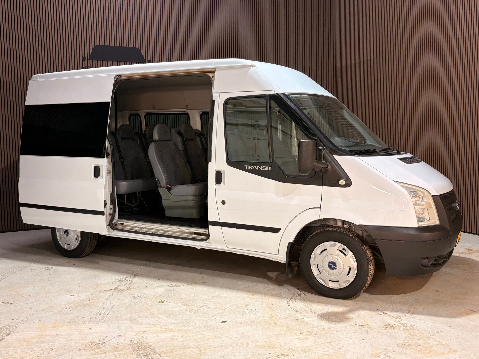 Ford Transit Kombi 280M 2.2 TDCI 9 persoons NAP, Dealer onderhouden, Gebruikt, Wit, Origineel Nederlands