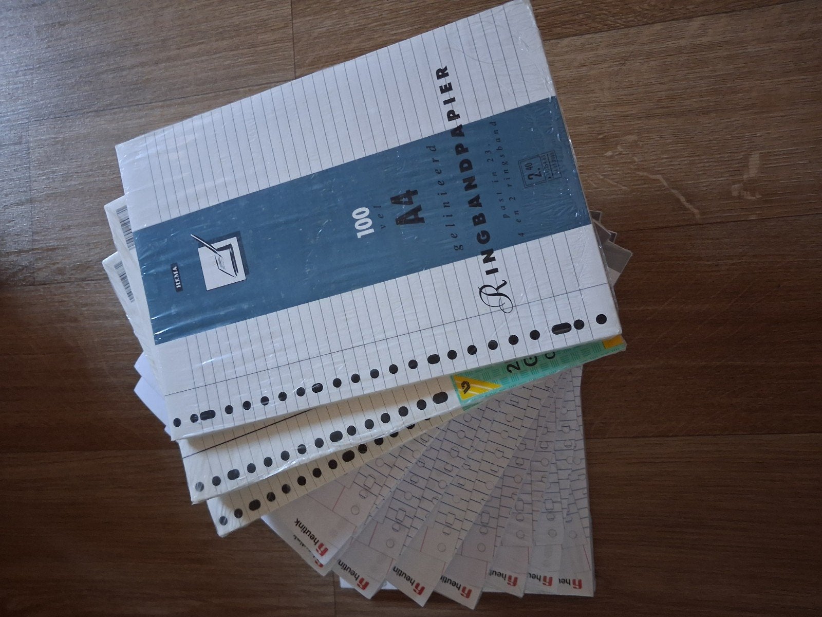 ringbandpapier /9 stapels, Diversen, Ophalen, Nieuw
