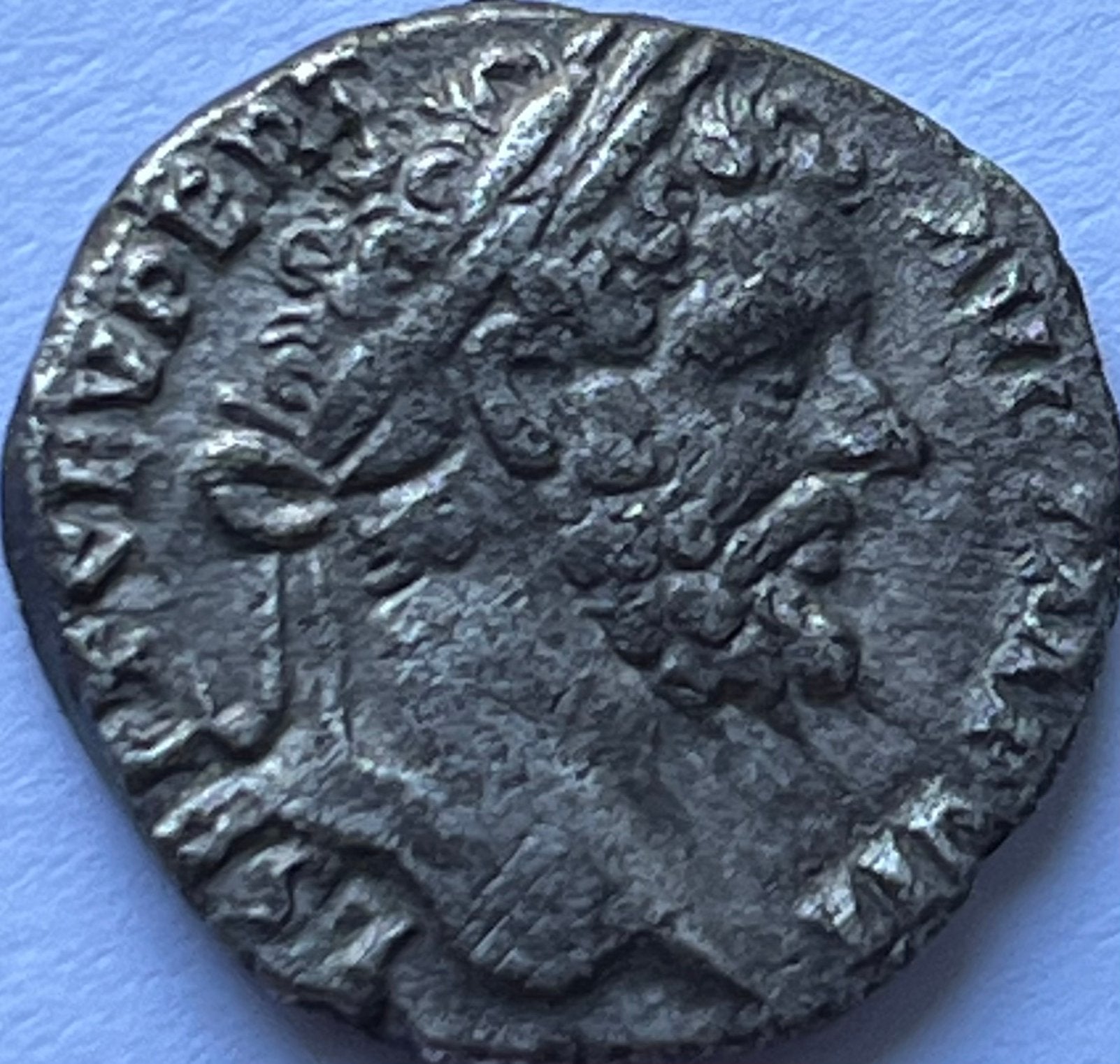 Romeinse Rijk zilveren denarius Septimus Severus, Postzegels en Munten, Munten | Europa | Niet-Euromunten, Ophalen of Verzenden