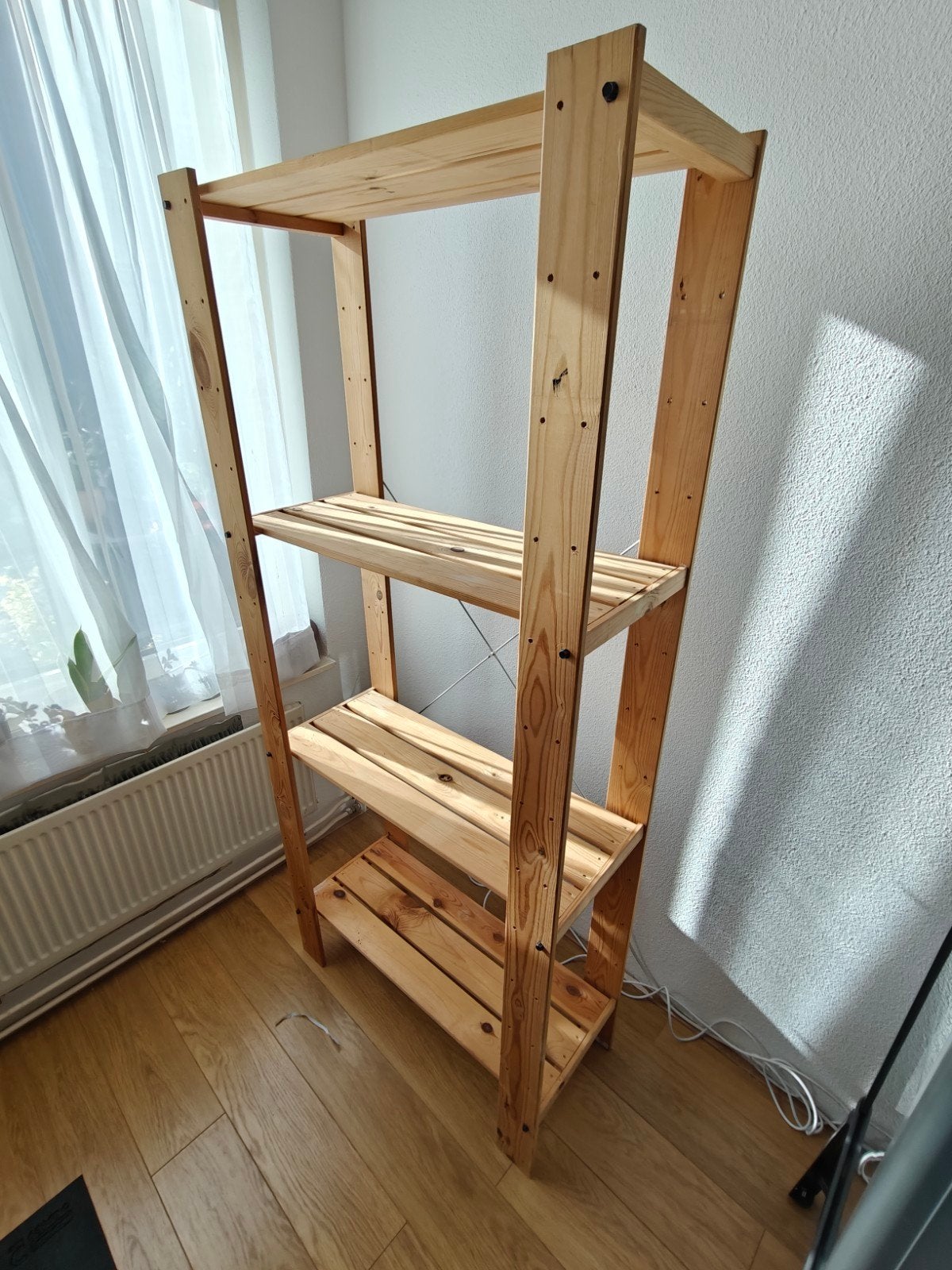 Houten stellingkast, Huis en Inrichting, Ophalen, Zo goed als nieuw