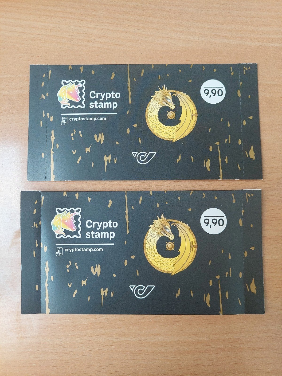 Crypto Stamp Safe 2025 Oostenrijk Set van 2 (Boek + Schat), Ophalen of Verzenden, Postfris