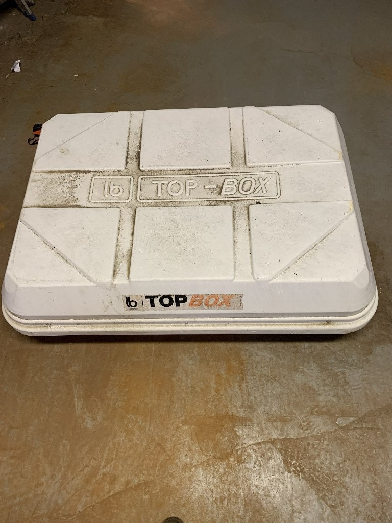 LB Topbox dakkoffer / bagagekoffer., Auto diversen, Ophalen, Gebruikt
