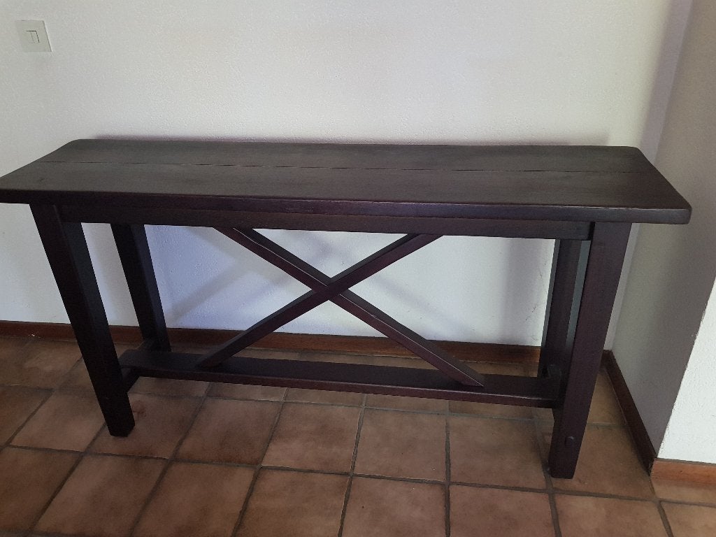 Side  table, Ophalen, Gebruikt, 100 tot 150 cm, 25 tot 50 cm