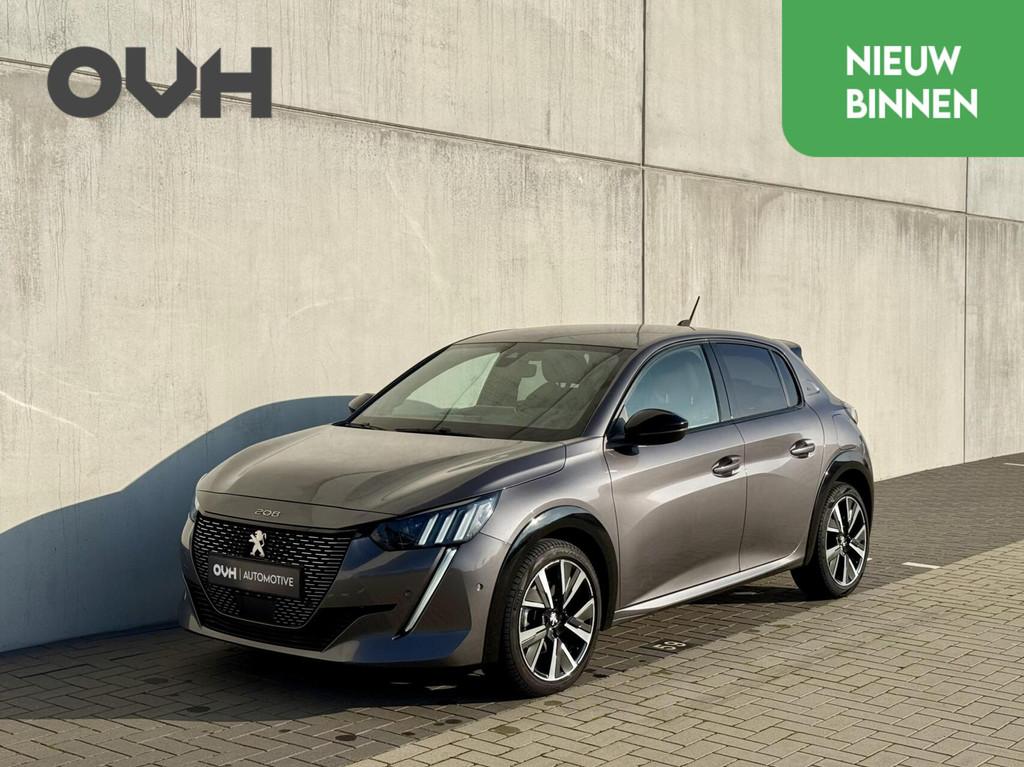 Peugeot 208 1.2 GT | automaat | virtual | camera | CarPlay, 101 pk, Gebruikt, Zwart, 1199 cc