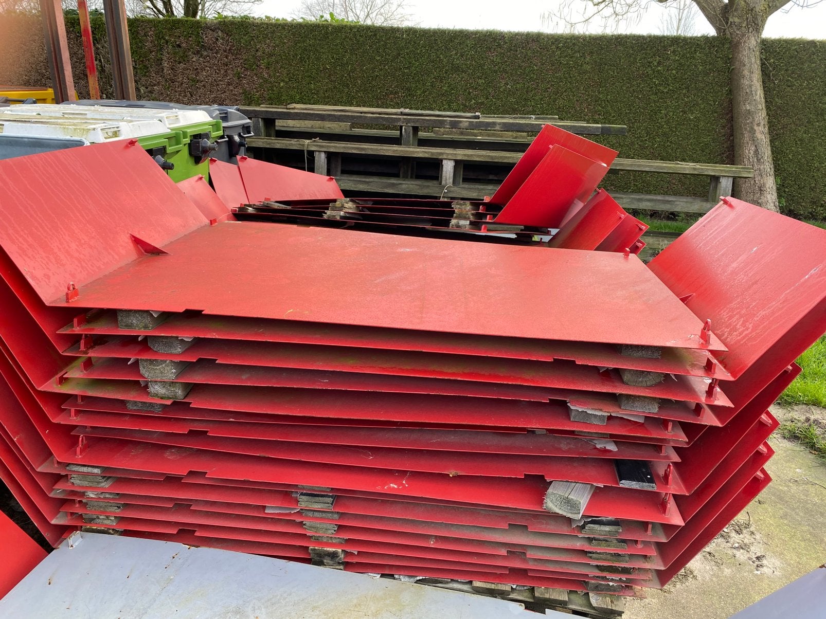 Metalen platen - 1 of meer, Doe-het-zelf en Verbouw, Ophalen, Overige metalen