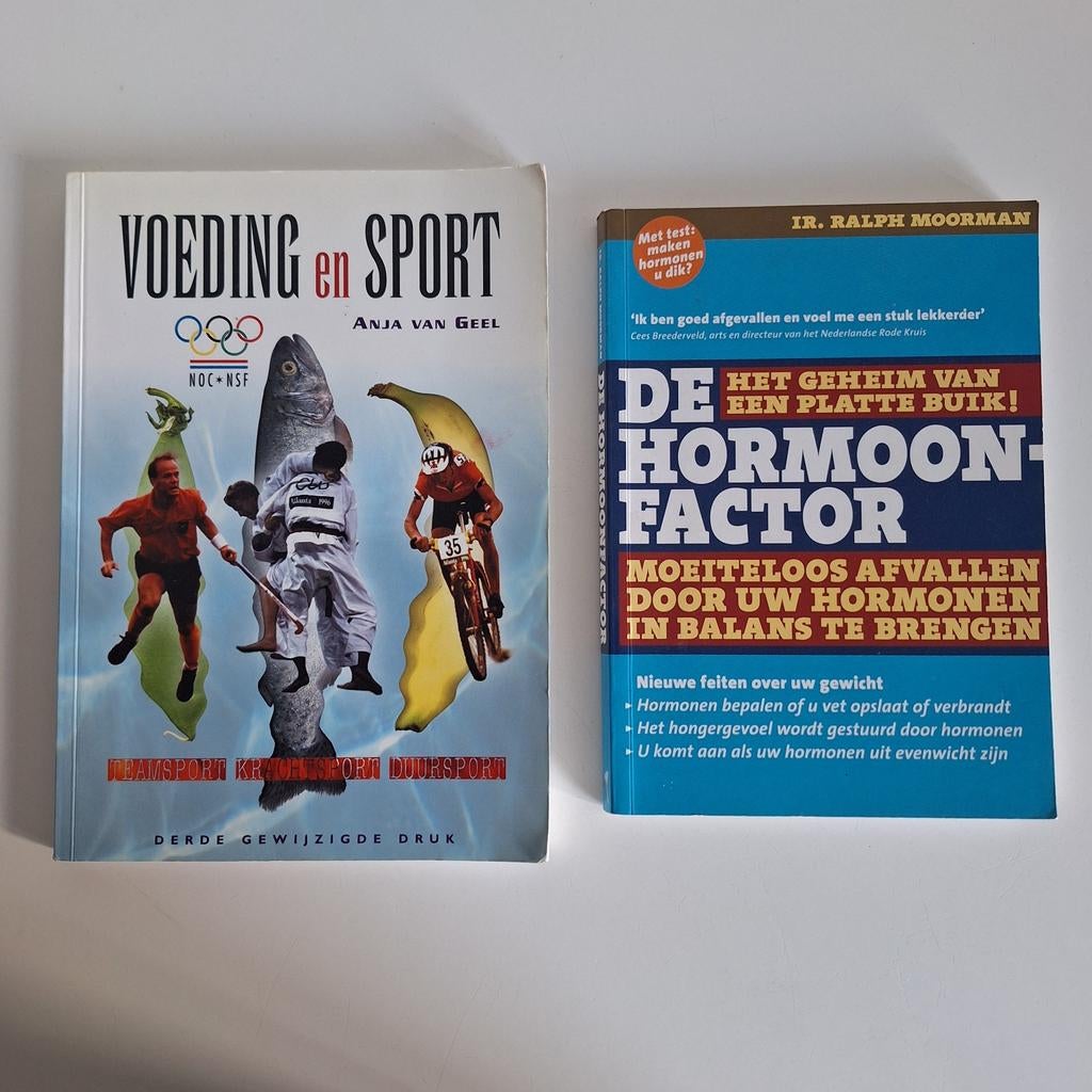Boeken over voeding, sport en hormonen, Boeken, Ophalen of Verzenden, Zo goed als nieuw