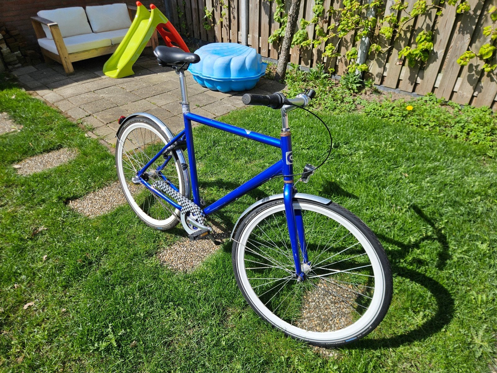 Cortina Azero stations/stadsfiets - Terugtraprem, Fietsen en Brommers, Terugtraprem, Gebruikt, Versnellingen, 57 tot 61 cm