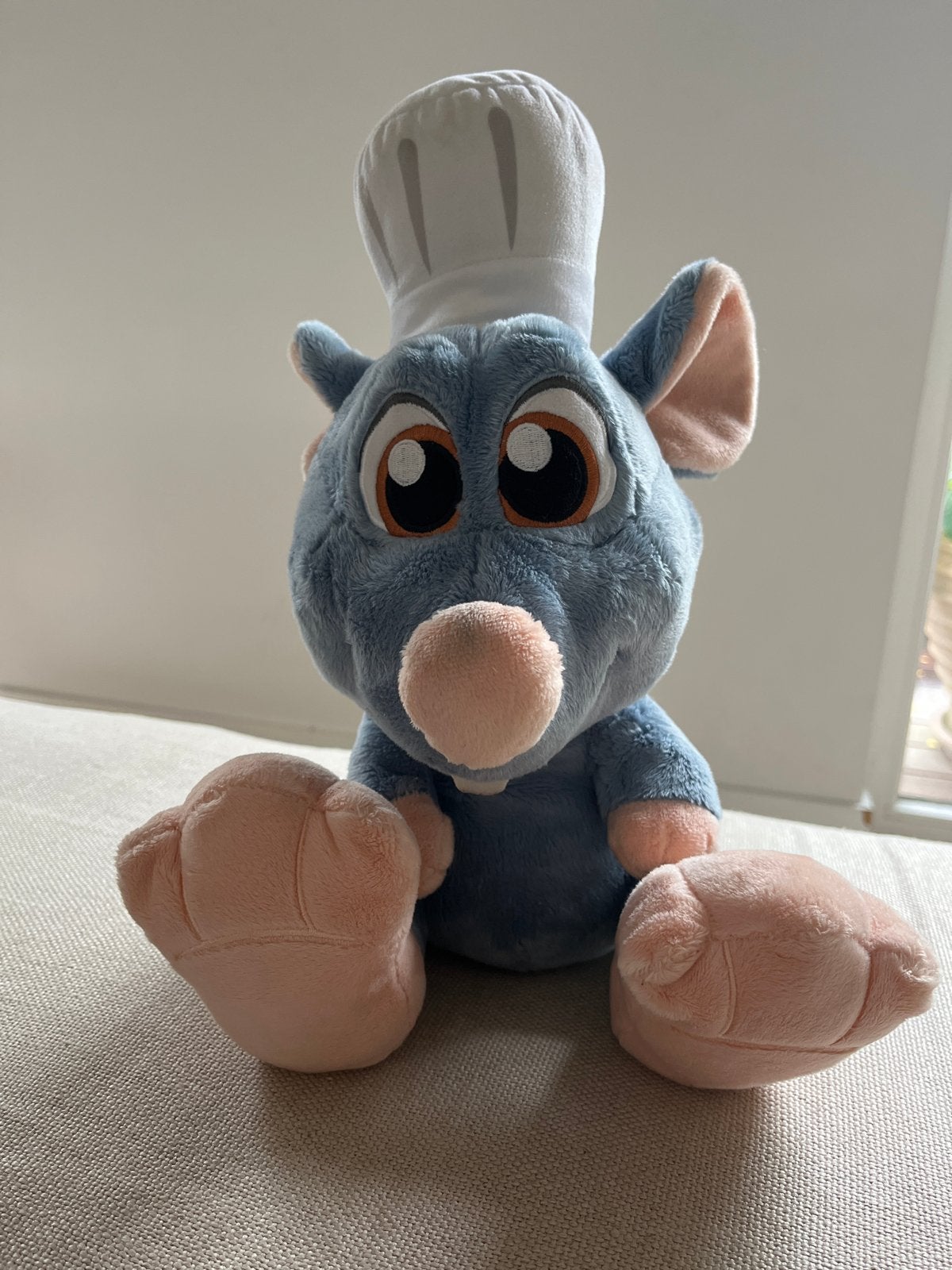 Disney Knuffel Ratatouille Remy, Muis, Gebruikt, Disney, Grijs