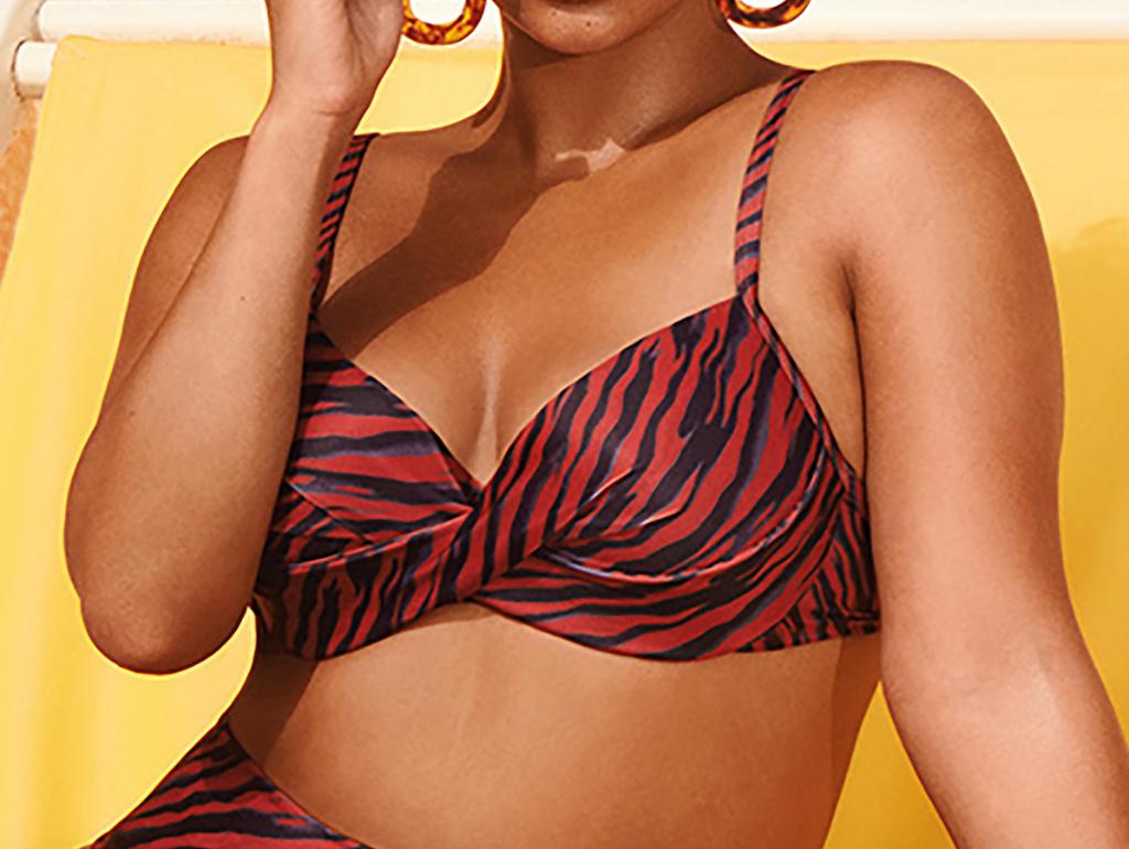 Bikini top Malibu maat 85C Doutzen's stories Hunkemoller, Paars, Nieuw, Ophalen of Verzenden, Bikini