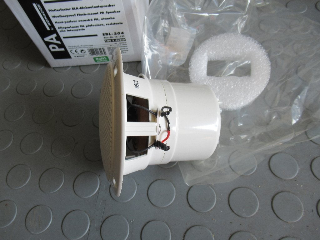 15915 1 monacor edl-204 inbouw buitenluidspreker., Overige merken, Nieuw, Ophalen of Verzenden, Minder dan 60 watt
