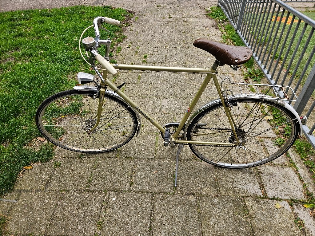 Vintage (70's) Herenfiets 'Standaard' Amsterdam (Opknapper), Ophalen, Gebruikt, Overige merken, Versnellingen