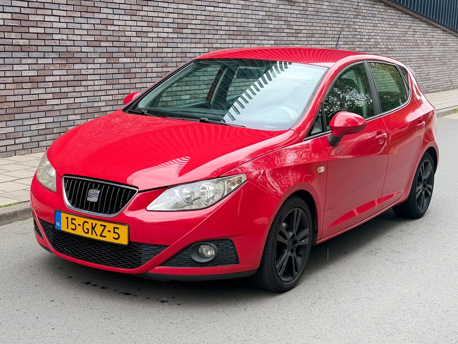 Seat Ibiza 1.4 63KW SportUp 5DRS 2008 Rood, Voorwielaandrijving, 40 €/maand, 4 cilinders, Ibiza