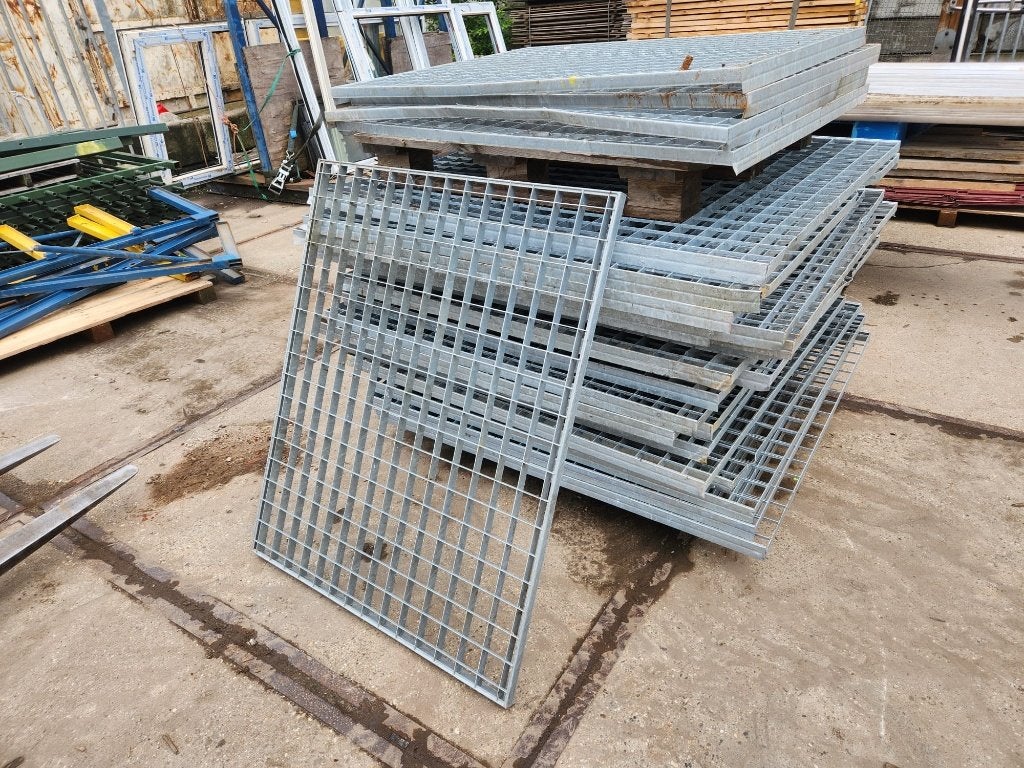 26152 - Metalen roosters, containerroosters, Tuin en Terras, Ophalen, Gebruikt