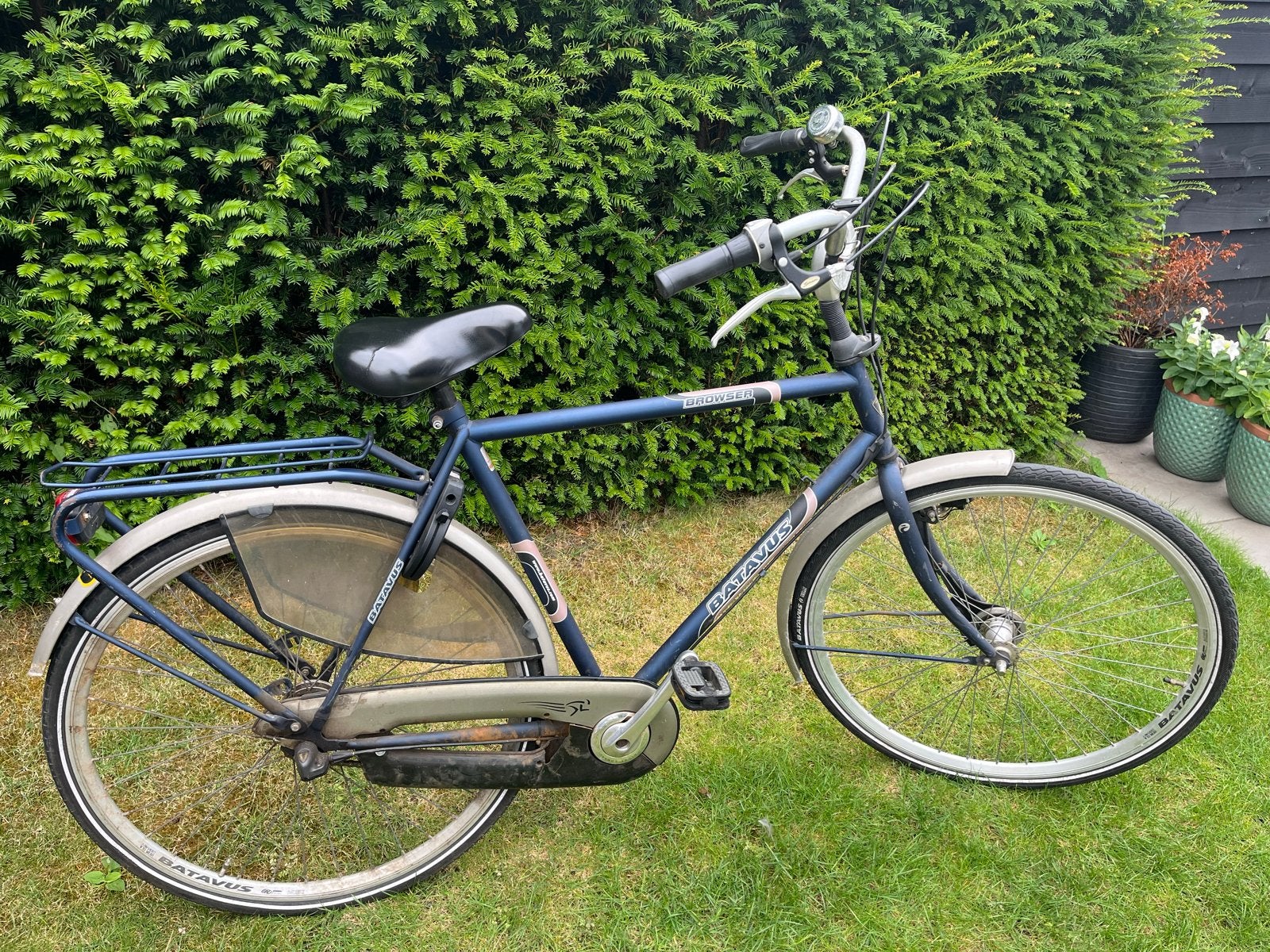 Batavus Browser herenfiets fiets stadsfiets, Fietsen en Brommers, Ophalen, Gebruikt, Batavus