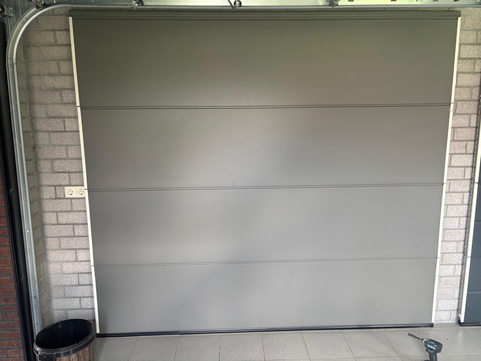 Garagedeur compleet deurblad, Gebruikt, Garagedeur, Ophalen of Verzenden, 120 cm of meer