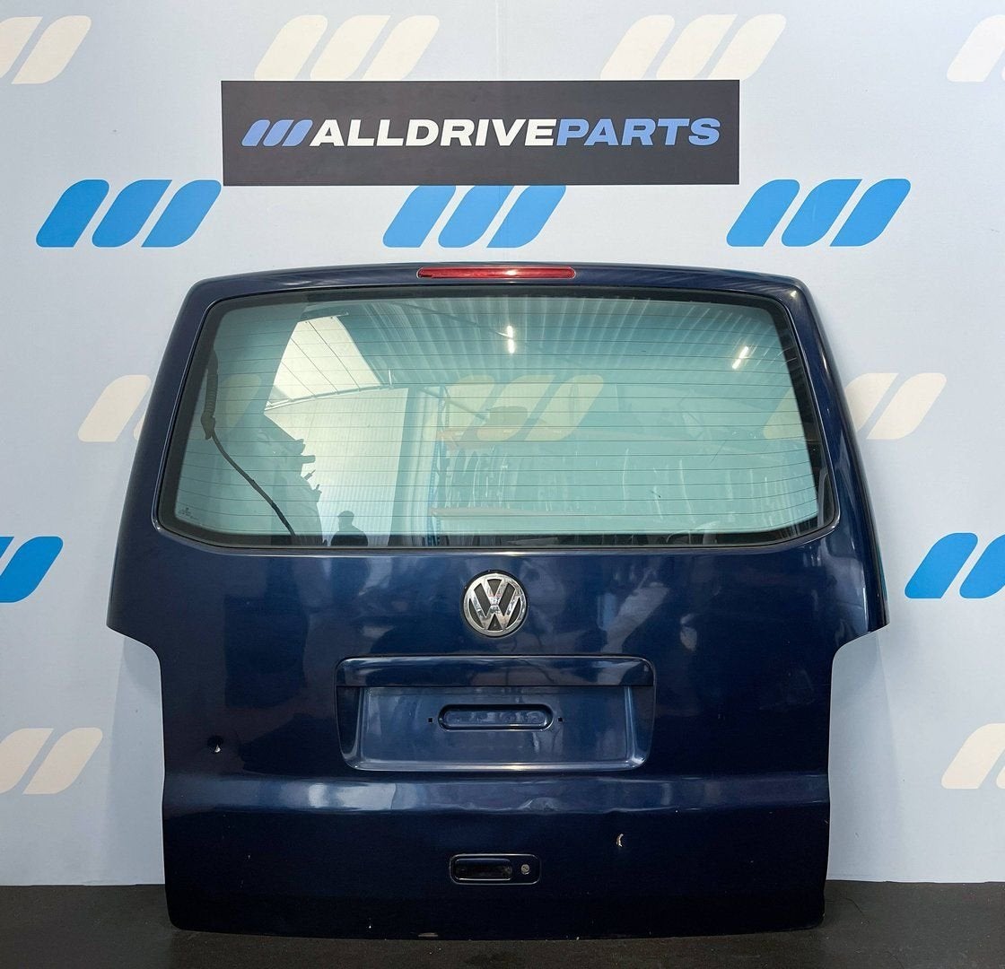 Achterklep Volkswagen Transporter T5 LD5Q blauw 7E0827025F, Gebruikt, -, Ophalen of Verzenden, Achter