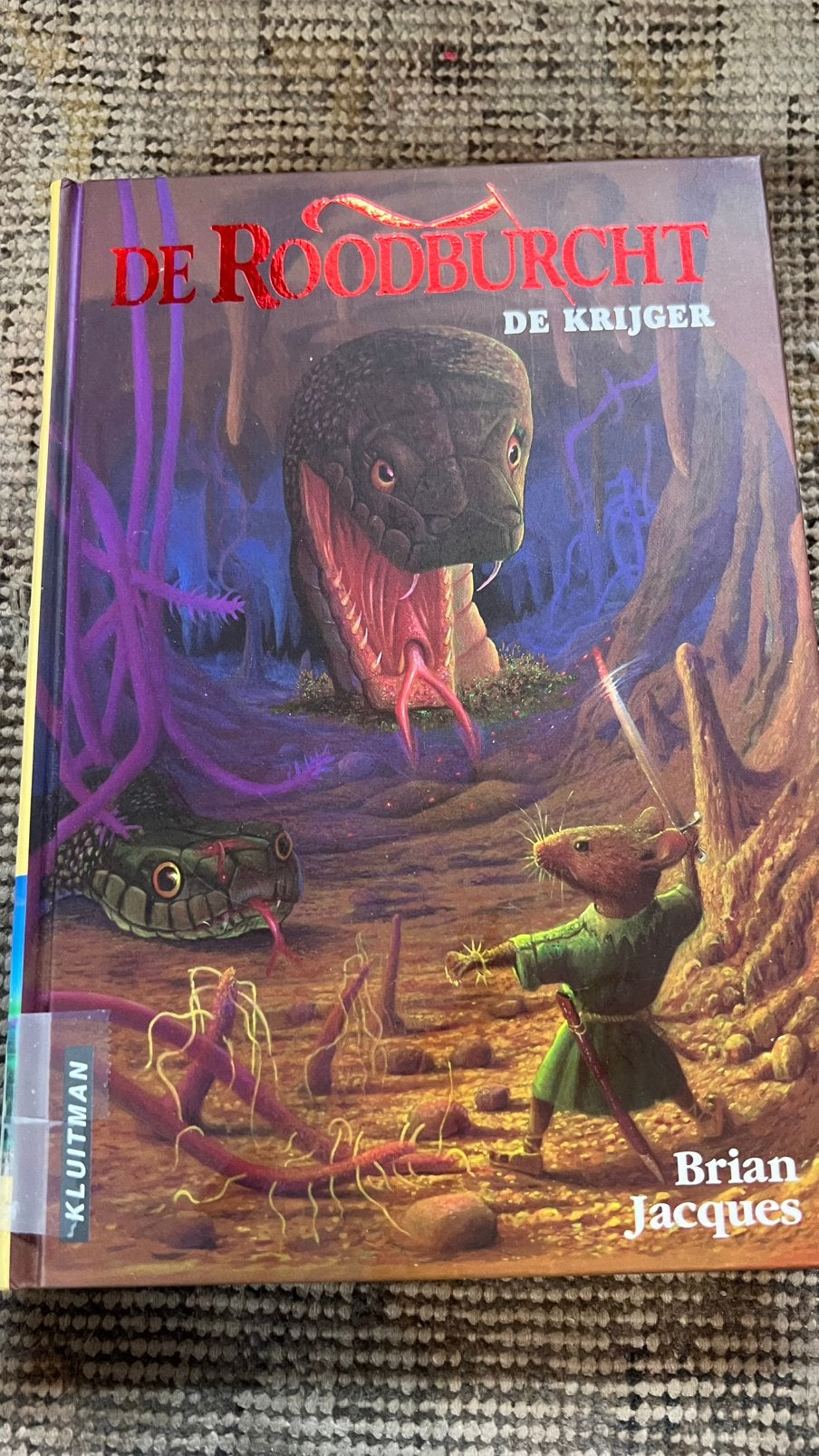 Roodburcht de krijger boek, Ophalen of Verzenden, Gelezen