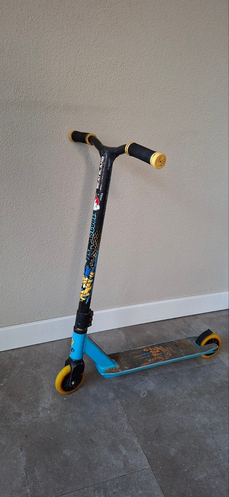 Slamm scooter stuntstep, Fietsen en Brommers, Steps, Ophalen, Gebruikt, Gewone step, Slamm