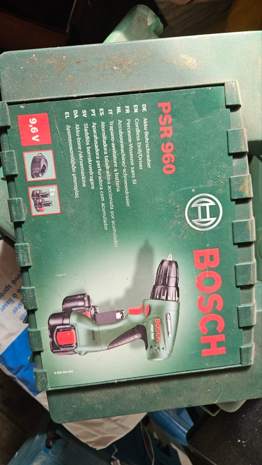 Gratis Bosch Accu machine *zie beschrijving*, Ophalen, Gebruikt, Boor- en Schroefmachine